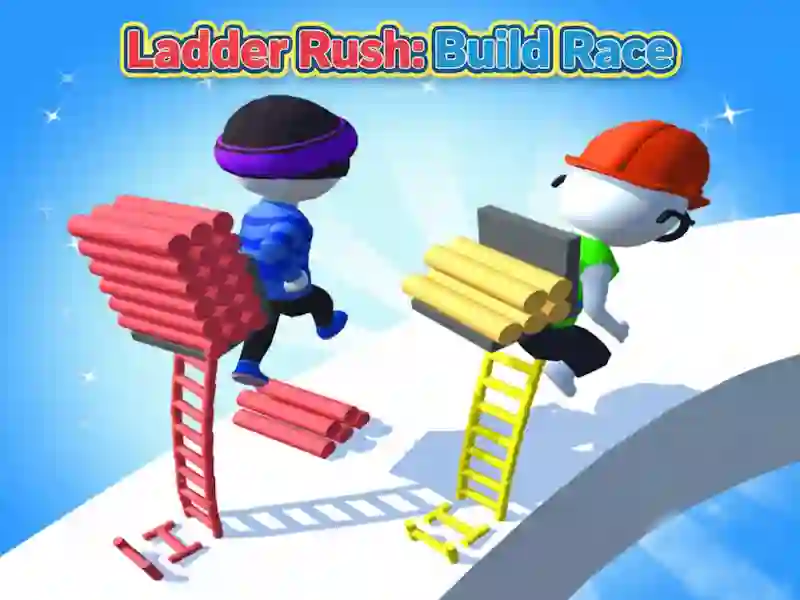 Παιχνίδι Ladder Rush: Build Race σε απευθείας σύνδεση