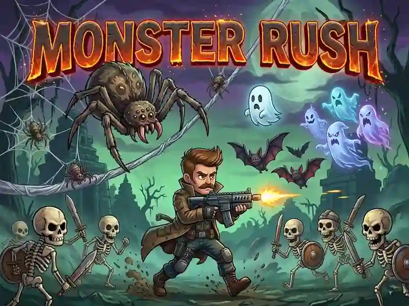 Παιχνίδι Monster Man Rush σε απευθείας σύνδεση