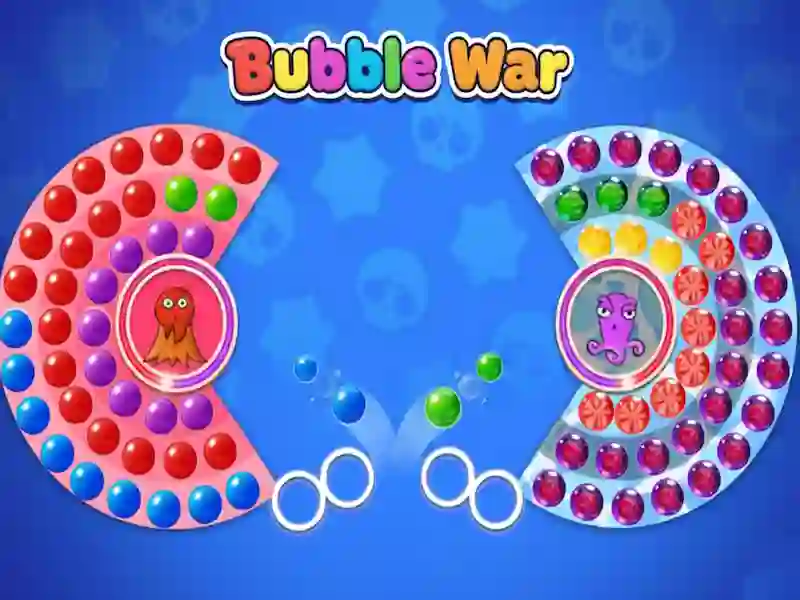 Παιχνίδι Bubble War σε απευθείας σύνδεση