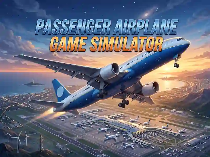 Παιχνίδι Passenger Airplane Game Simulator σε απευθείας σύνδεση