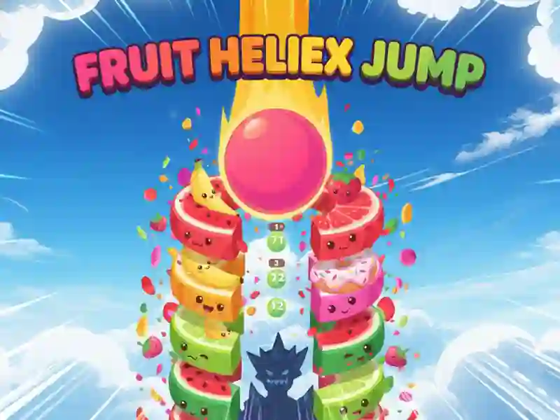 Παιχνίδι Fruit Helix Jump σε απευθείας σύνδεση