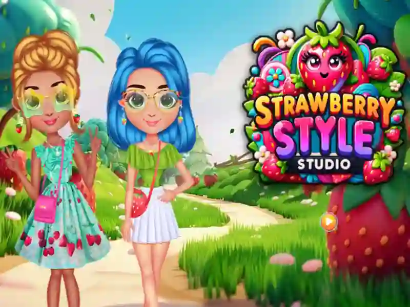 Παιχνίδι Strawberry Style Studio σε απευθείας σύνδεση
