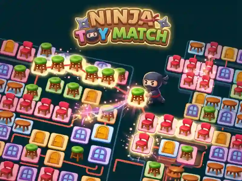 Παιχνίδι Ninja Toy Match σε απευθείας σύνδεση