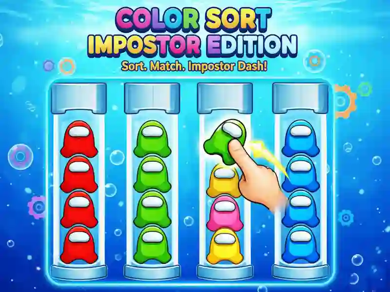 Παιχνίδι Color Sort Impostor Edition σε απευθείας σύνδεση