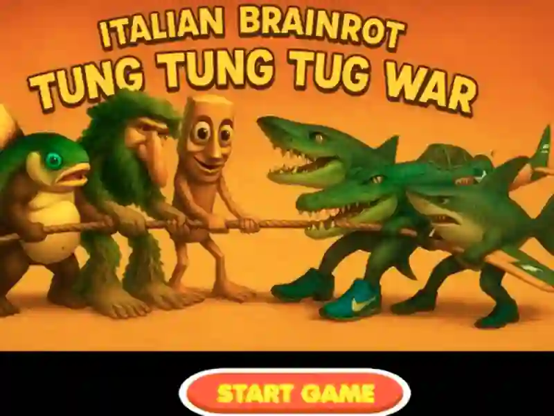 Παιχνίδι Ιταλικό Brainrot Tung Tung Tug War σε απευθείας σύνδεση
