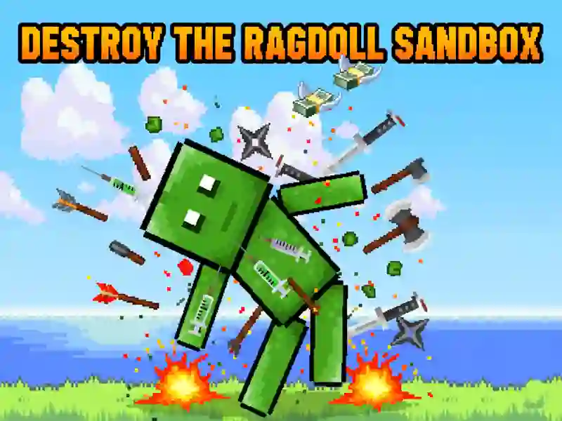 Παιχνίδι Καταστρέψτε το Ragdoll Sandbox σε απευθείας σύνδεση
