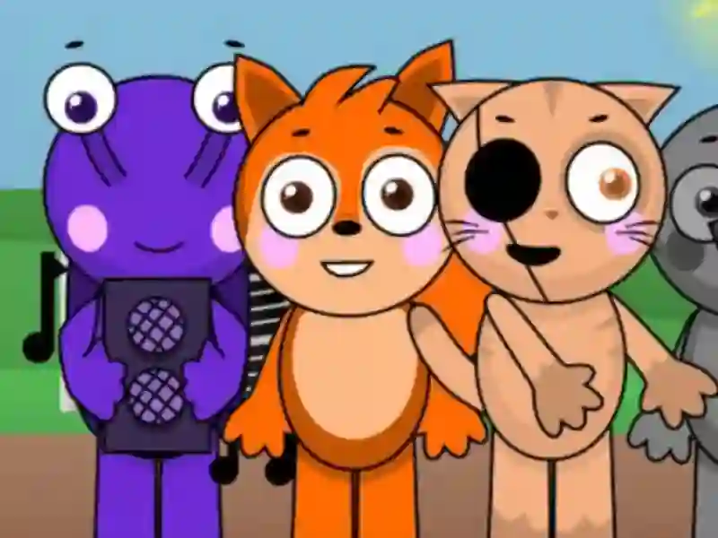 Παιχνίδι Sprunki Abgerny 2: Deluxe σε απευθείας σύνδεση