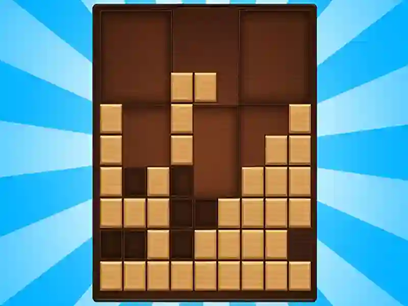 Παιχνίδι Τα μπλοκ στοίβας συνδέουν ξύλινα μπλοκ! σε απευθείας σύνδεση