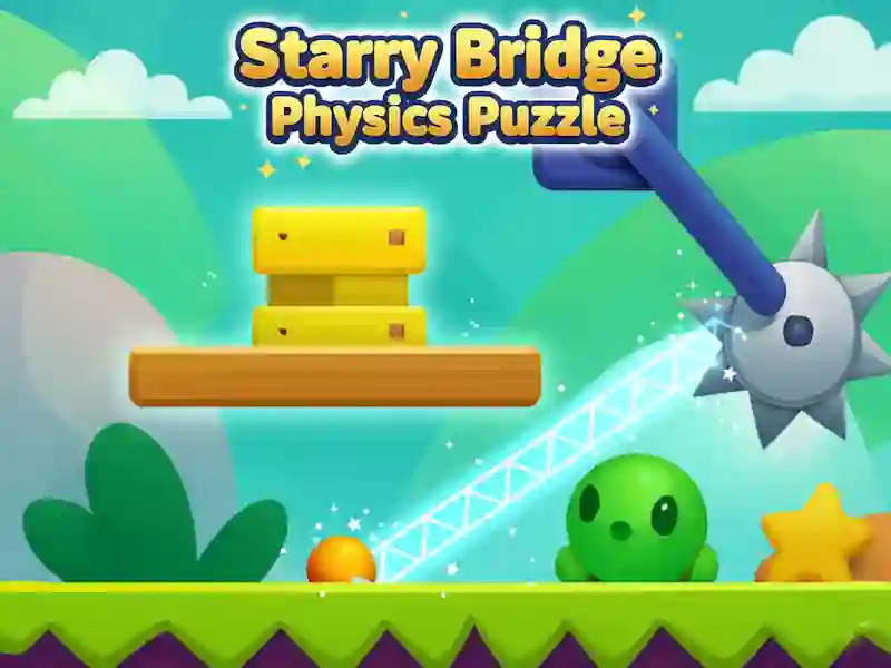 Παιχνίδι Παζλ Φυσικής Starry Bridge σε απευθείας σύνδεση