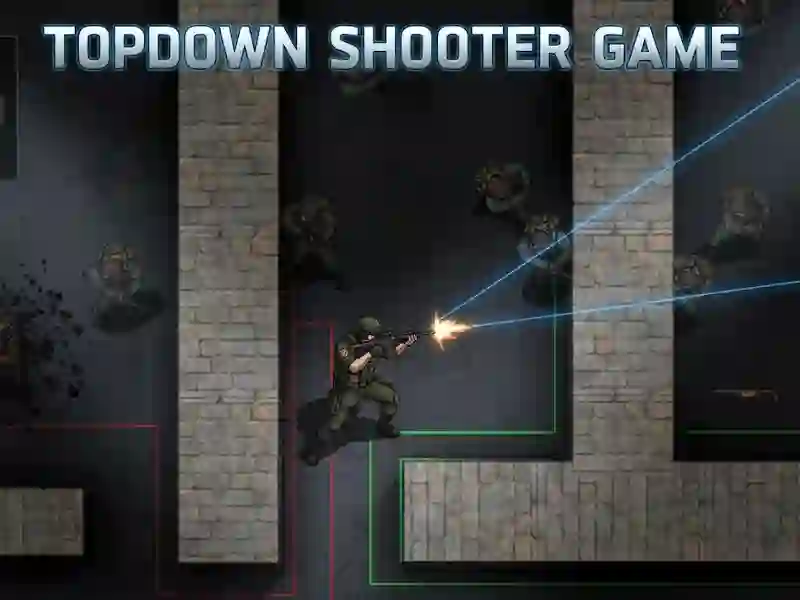 Παιχνίδι Top Down Shooter παιχνίδι σε απευθείας σύνδεση