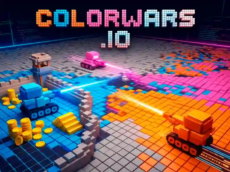 Παιχνίδι ColorWars.io σε απευθείας σύνδεση
