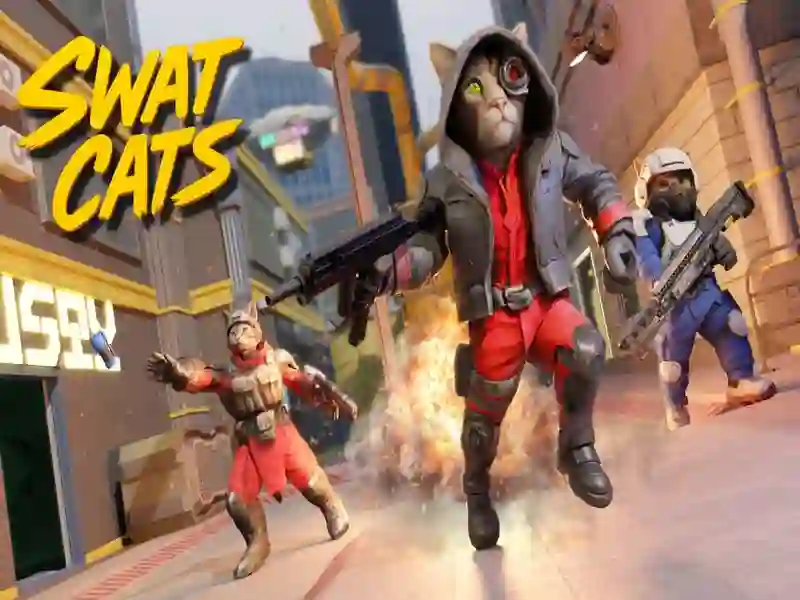 Παιχνίδι SWAT Kats Shooter σε απευθείας σύνδεση Παιχνίδι SWAT Kats Shooter σε απευθείας σύνδεση