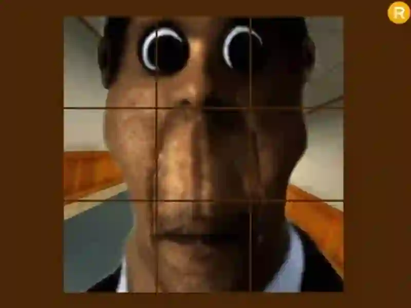 Παιχνίδι Obunga Nextbots Sliding Puzzle σε απευθείας σύνδεση