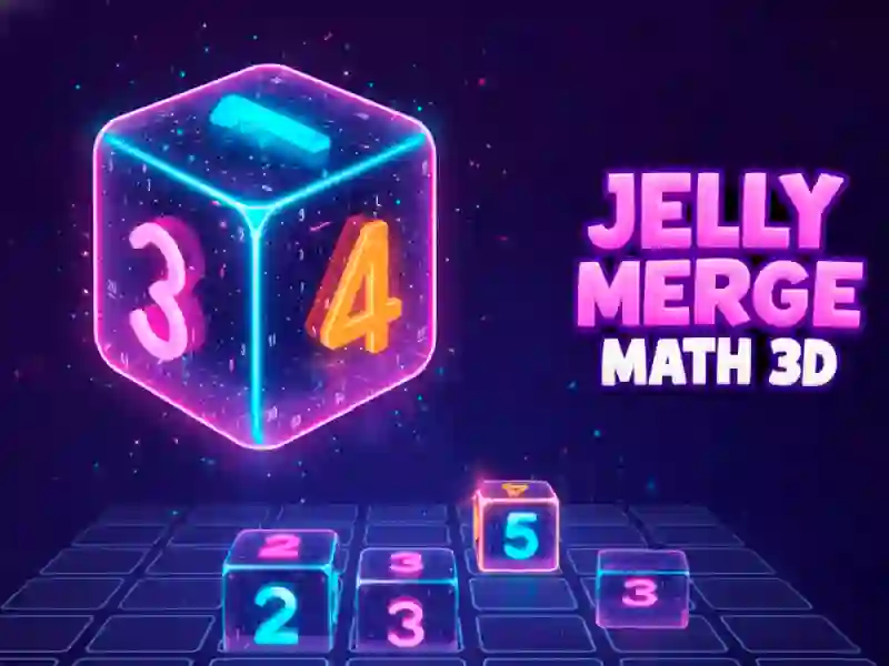 Παιχνίδι Jelly Merge Math 3D σε απευθείας σύνδεση