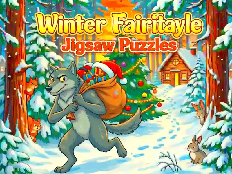 Παιχνίδι Winter Fairytale: Jigsaw Puzzles σε απευθείας σύνδεση
