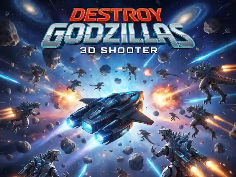 Παιχνίδι Destroy Godzillas: 3D Shooter σε απευθείας σύνδεση
