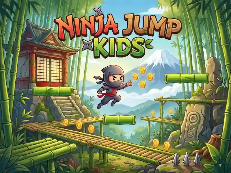 Παιχνίδι Ninja Jump Kids σε απευθείας σύνδεση