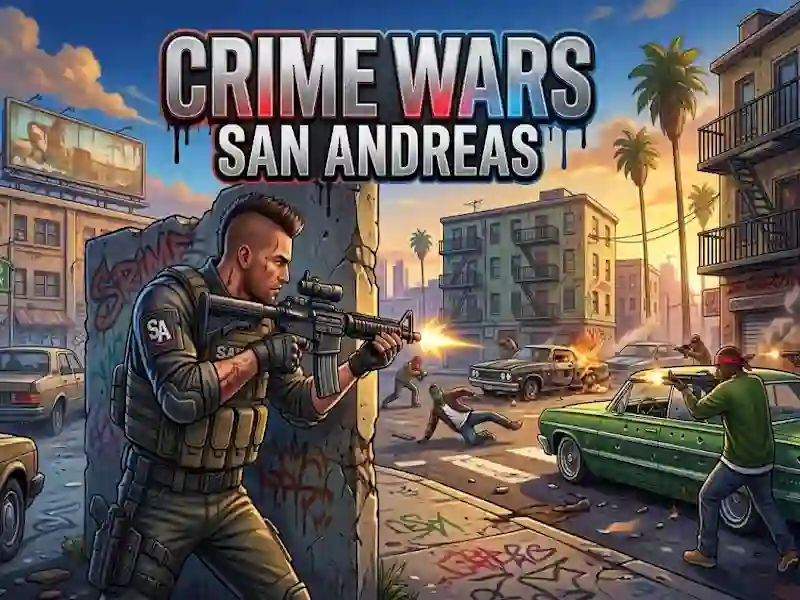 Παιχνίδι Crime Wars San Andreas σε απευθείας σύνδεση
