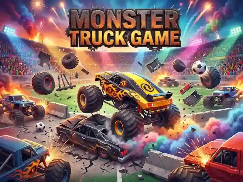 Παιχνίδι Monster Truck Game σε απευθείας σύνδεση