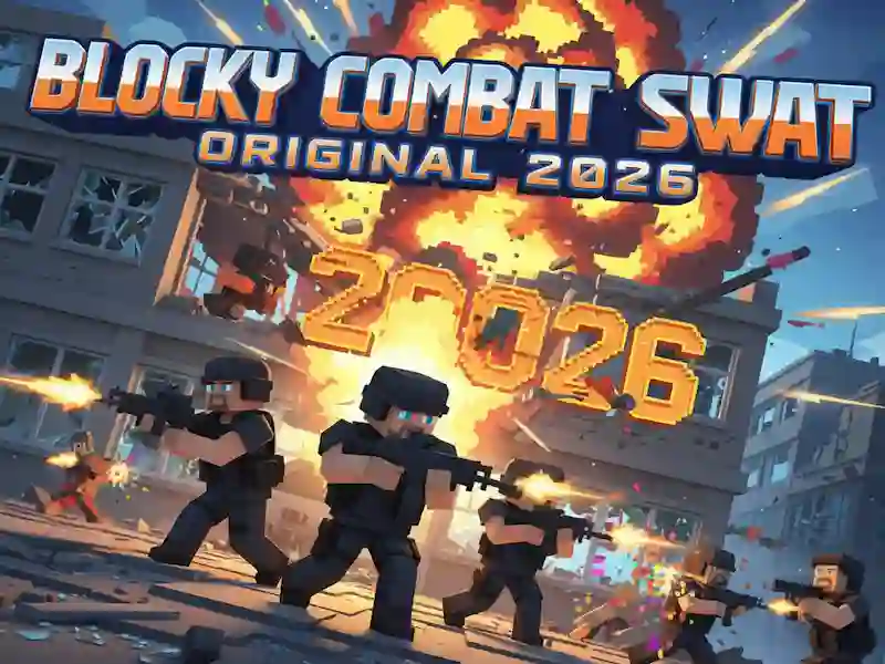 Παιχνίδι Blocky Combat Swat Original 2026 σε απευθείας σύνδεση