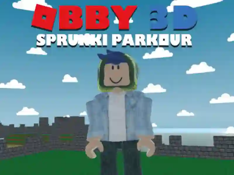Παιχνίδι Obby 3D Sprunki Parkour σε απευθείας σύνδεση