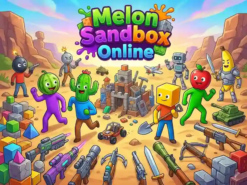Παιχνίδι Melon Sandbox Online σε απευθείας σύνδεση