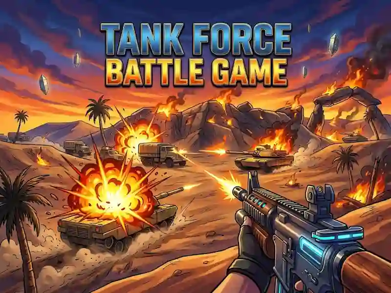 Παιχνίδι Tank Force Battle Game σε απευθείας σύνδεση