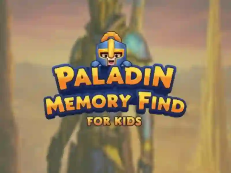 Παιχνίδι Paladin Memory Find for Kids σε απευθείας σύνδεση