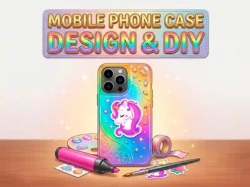 Παιχνίδι Mobile Phone Case Design & DIY σε απευθείας σύνδεση