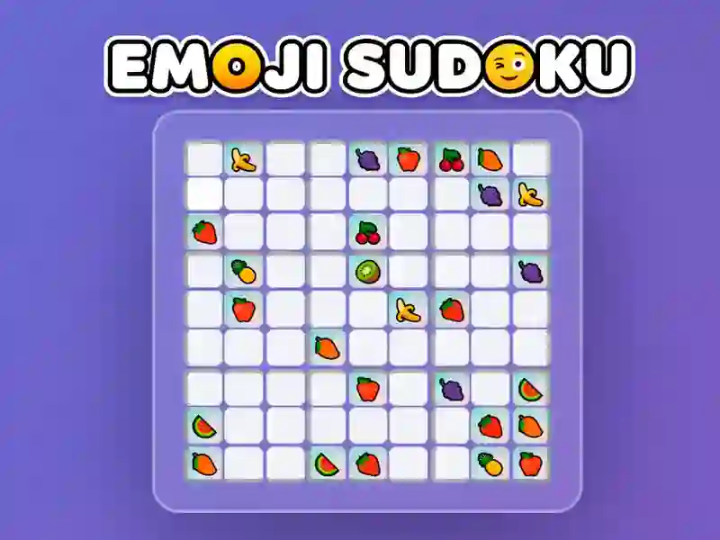 Παιχνίδι Emoji Sudoku σε απευθείας σύνδεση