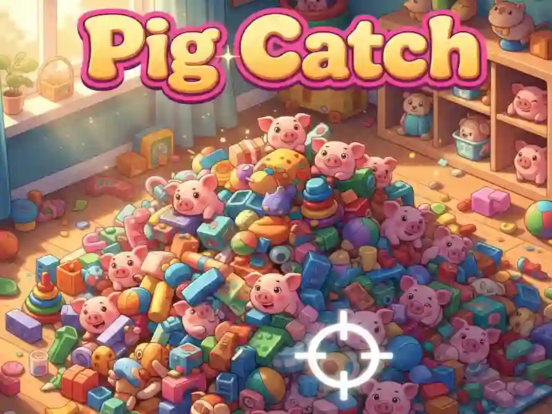 Παιχνίδι Pig Catch σε απευθείας σύνδεση