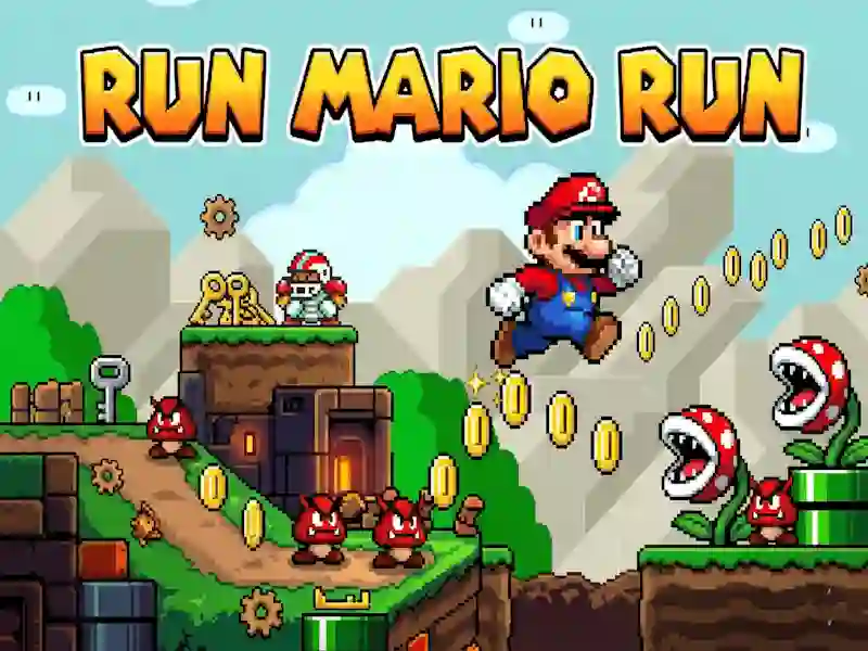 Παιχνίδι Τρέξτε Mario Run σε απευθείας σύνδεση