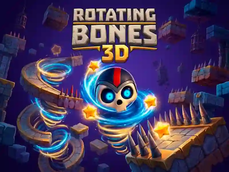 Παιχνίδι Rotating Bones 3D σε απευθείας σύνδεση