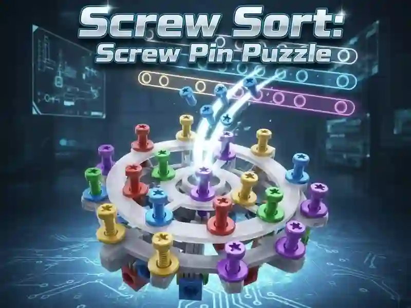 Παιχνίδι Screw Sort: Παζλ με βιδωτό πείρο σε απευθείας σύνδεση