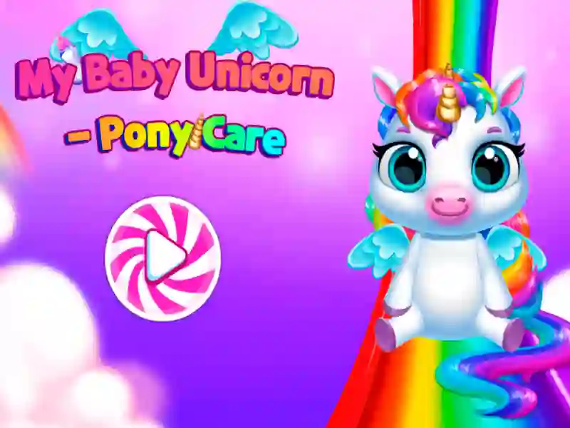 Παιχνίδι Το μωρό μου Unicorn- Pony Care 2 σε απευθείας σύνδεση