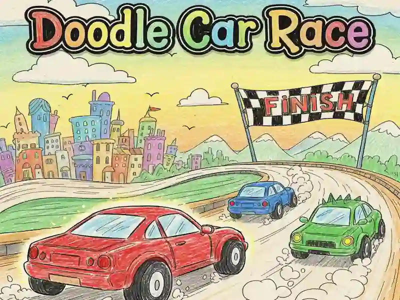 Παιχνίδι Doodle Car Race σε απευθείας σύνδεση