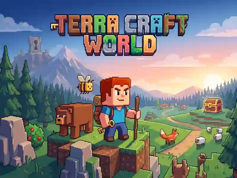 Παιχνίδι Terra Craft World σε απευθείας σύνδεση