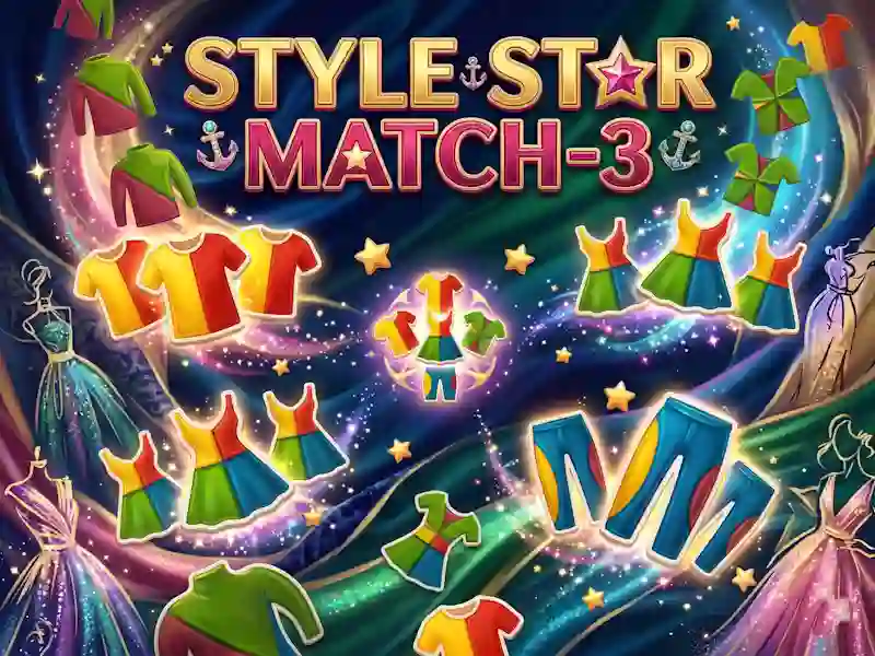 Παιχνίδι Style Star Match-3 σε απευθείας σύνδεση