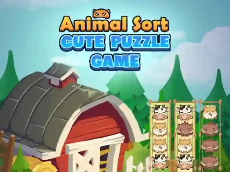 Παιχνίδι Animal Sort Cute Game Puzzle σε απευθείας σύνδεση