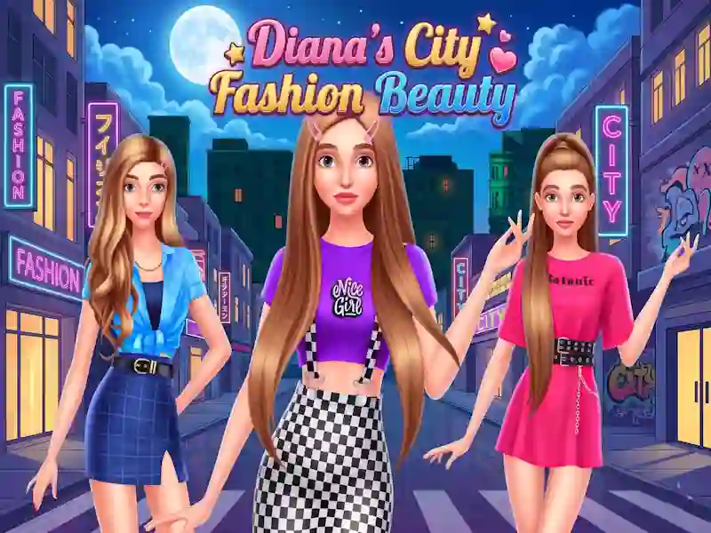 Παιχνίδι Diana's City Fashion Beauty σε απευθείας σύνδεση