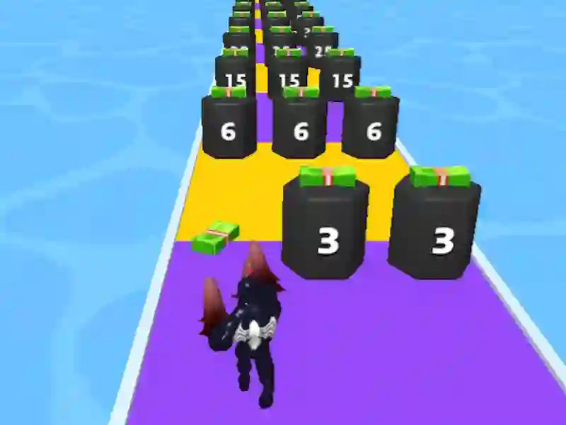 Παιχνίδι Venom Run 3D σε απευθείας σύνδεση