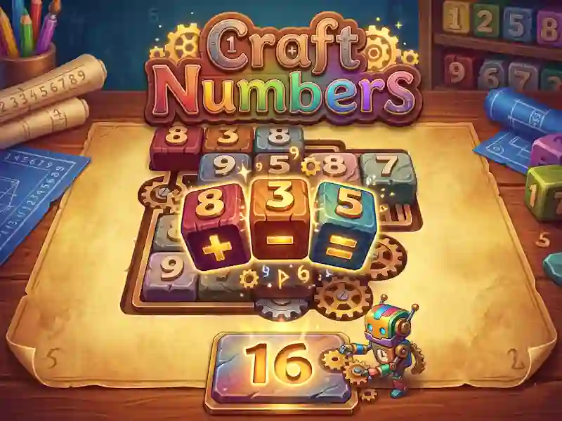 Παιχνίδι Craft Number σε απευθείας σύνδεση