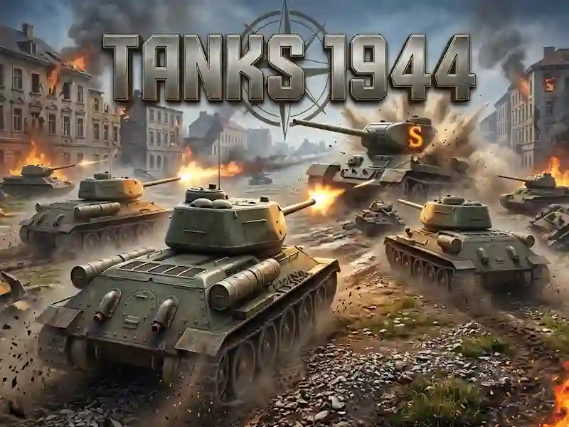Παιχνίδι Tanks 1944 σε απευθείας σύνδεση