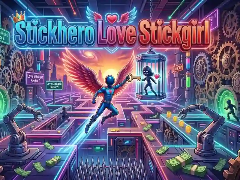 Παιχνίδι Stickhero Love Stickgirl σε απευθείας σύνδεση