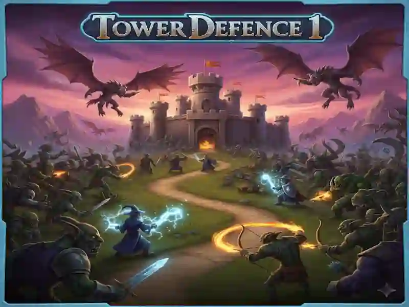 Παιχνίδι Tower Defense 1 σε απευθείας σύνδεση