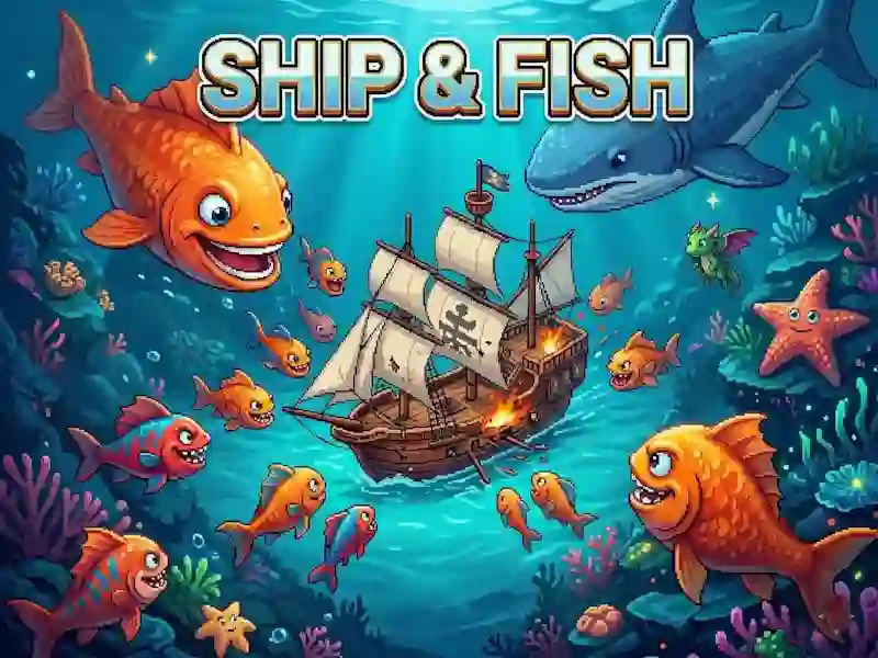 Παιχνίδι Ship & Fish σε απευθείας σύνδεση