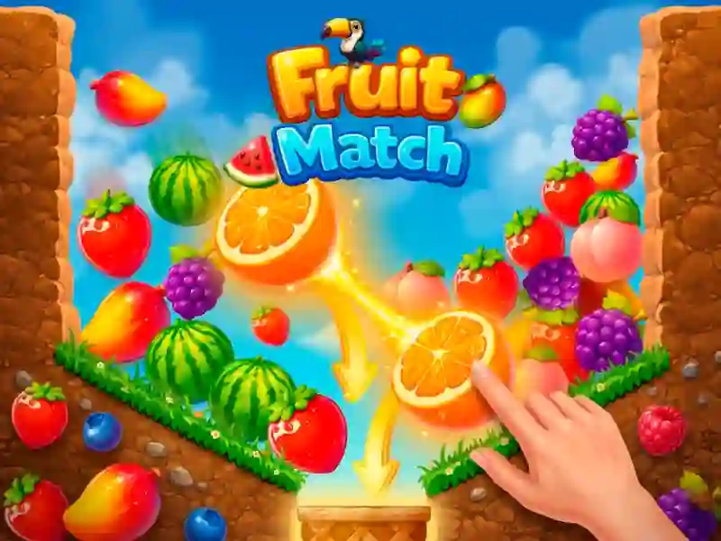Παιχνίδι Fruit Match σε απευθείας σύνδεση