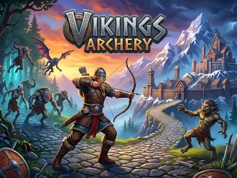 Παιχνίδι Vikings archery σε απευθείας σύνδεση