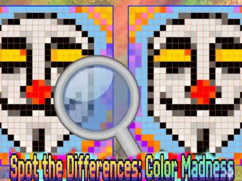 Παιχνίδι Spot the Differences Color Madness σε απευθείας σύνδεση