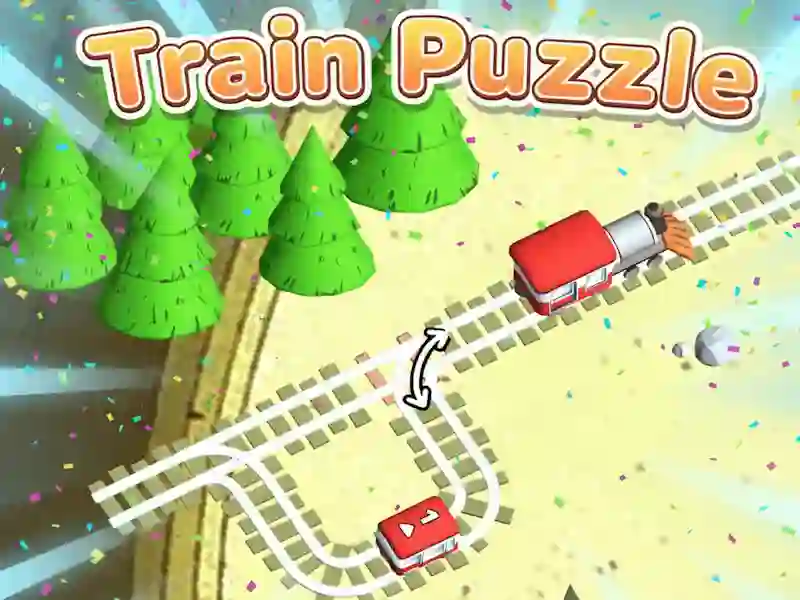 Παιχνίδι Train Puzzle σε απευθείας σύνδεση